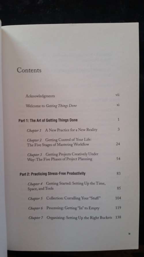 Getting Things Done  (Soft cover)